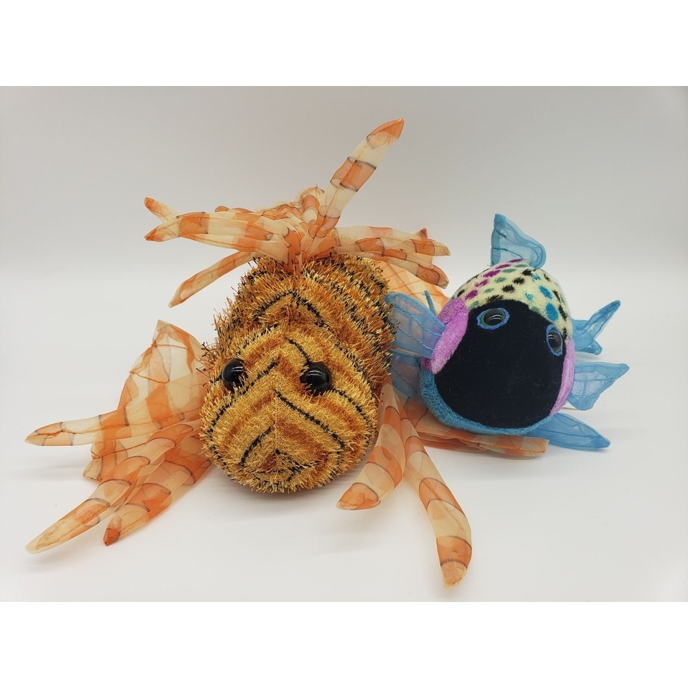 Ganz Lion Fish and Polka Back Fish Plush SB3